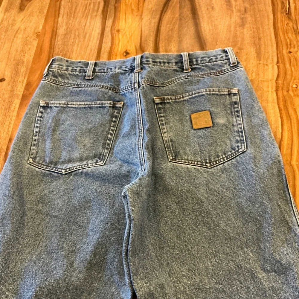 Bear River Workwear Men's Blue Denim Flannel Lined‎ Jeans Size 34x30